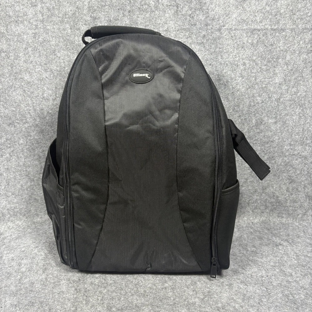 Ultimax Professional Camera Backpack OS‎ Black Padded Gear Storage